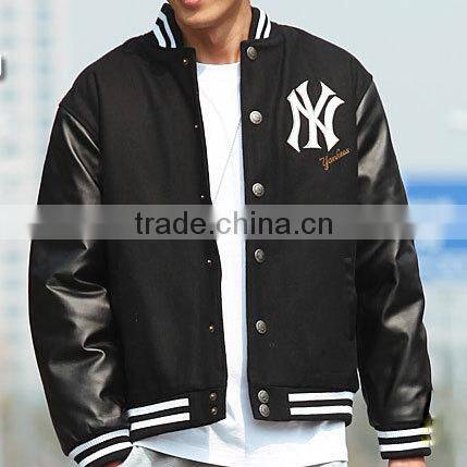 alibaba varsity jacket,custom alibaba leather sleeves varsity jacket/fashionwear alibaba design varsity jacket