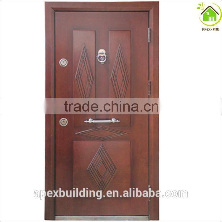 Turkish style commercial Steel wood door/ armored door security door images