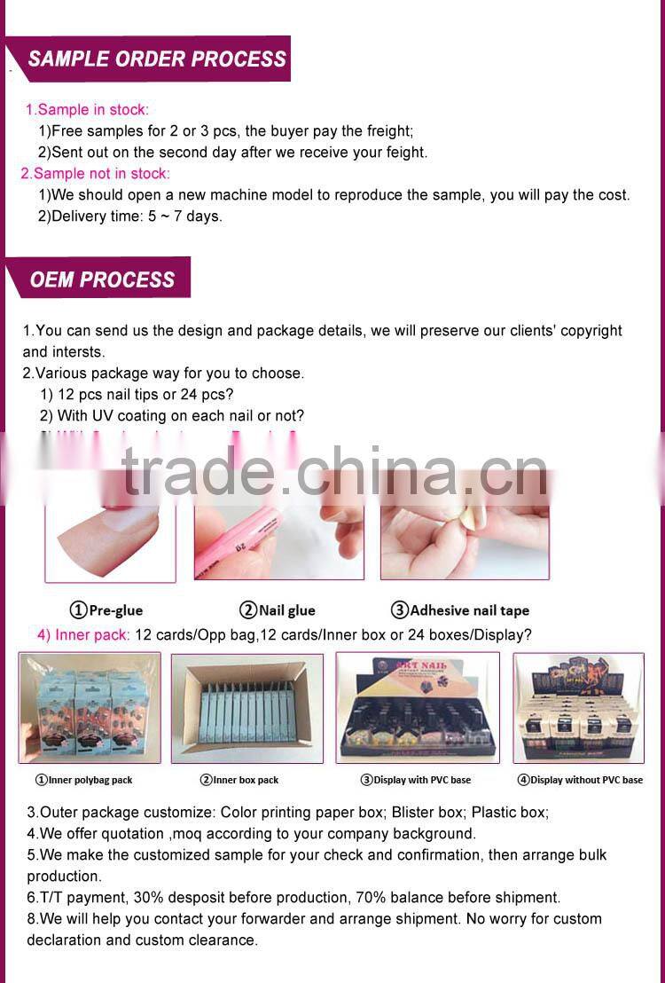 2016 hot sale 3d airbrush for nail art beauty free false nails