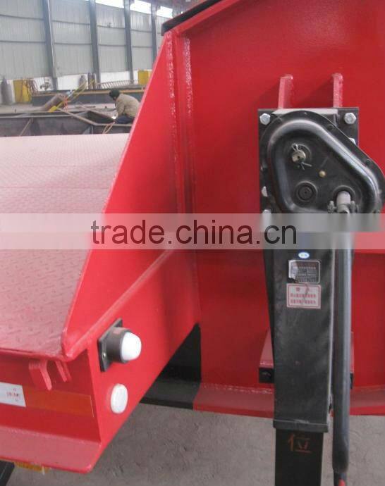 Cheap low bed semi trailer 60 tons low price sale