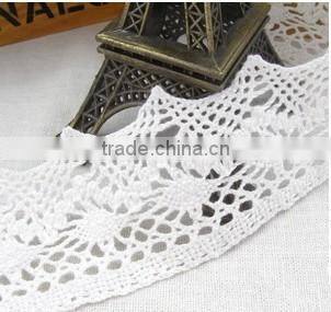 Top quality crochet cluny lace China supplier design