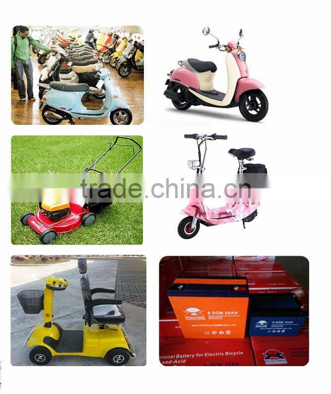 maintenance free 6-DZM-20 lead acid battery 12v 20ah Nice Power brand