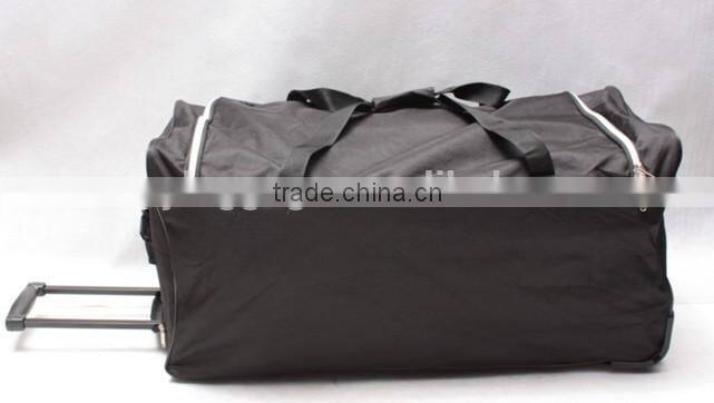 full PE board polyester trolley travel bag