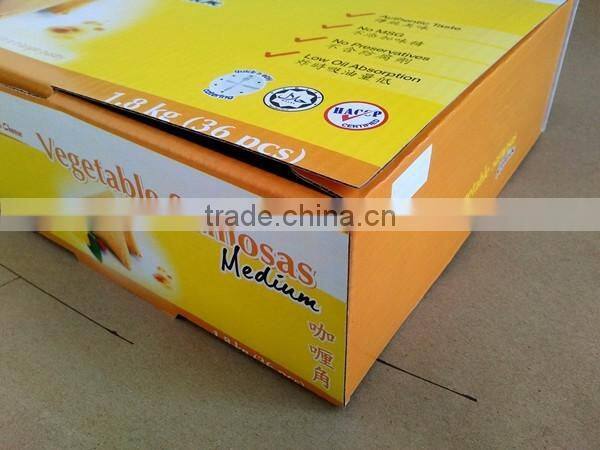 Best quality frozen food corrugated packing box