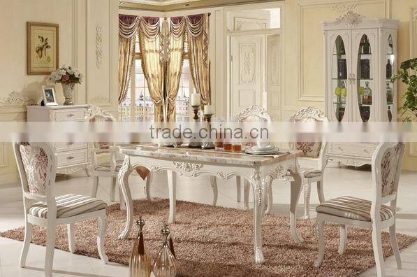 french rural style dining table and chair / Korean rural dining room furniture HF12