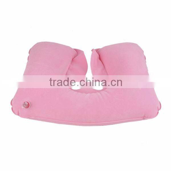 wholesale custom printed inflatable travel neck pillow, travel pillow