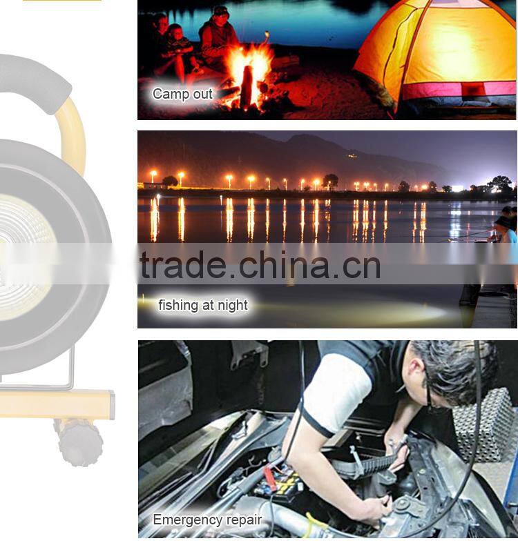 Aluminum portable waterproof bridgelux cob 10w outdoor led flood light