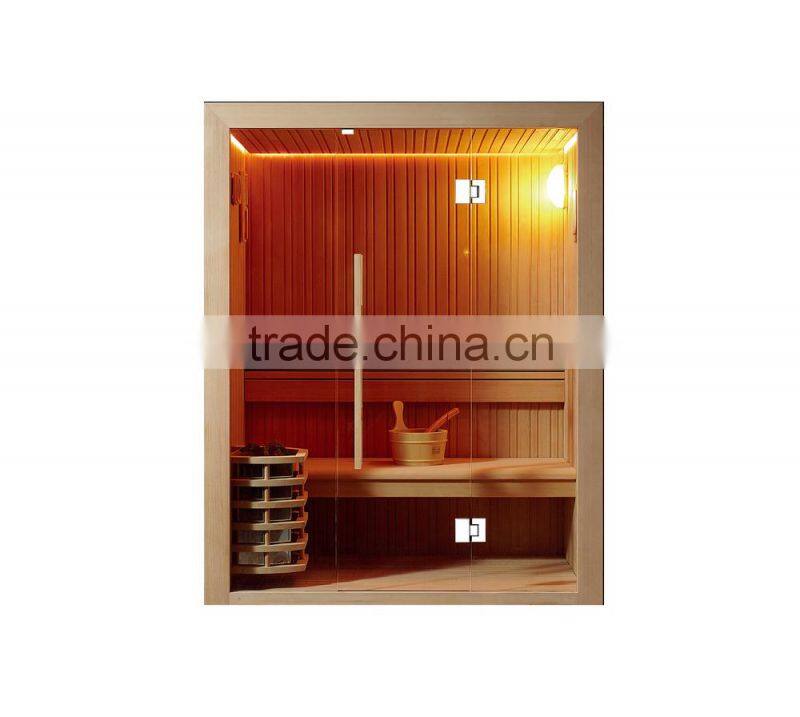 2015 new design red cedar sauna room 4-5 persons WS-1500