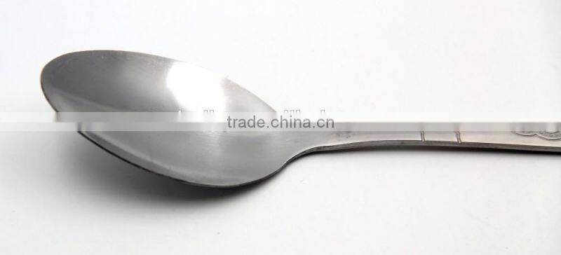 LBY high quality stainless steel serving spoon in restaurant cutlery