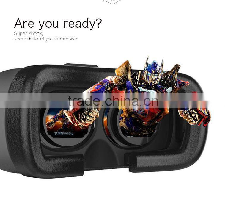 2016 new vr box with cheap price,factory direct vr box, cheap 3d vr box 2.0 glasses virtual reality