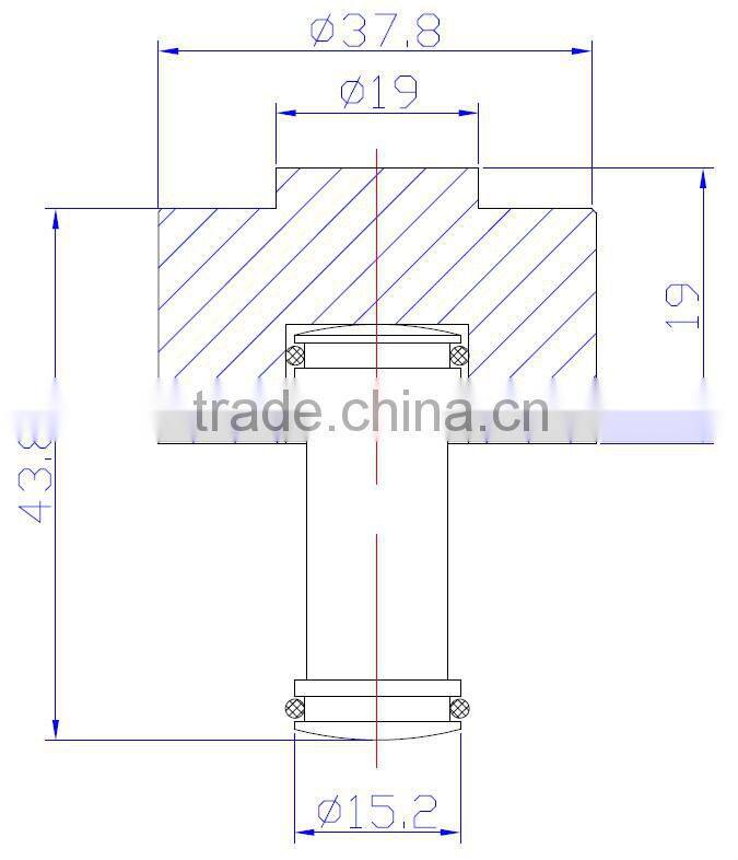 connect piece for shear beam load cell