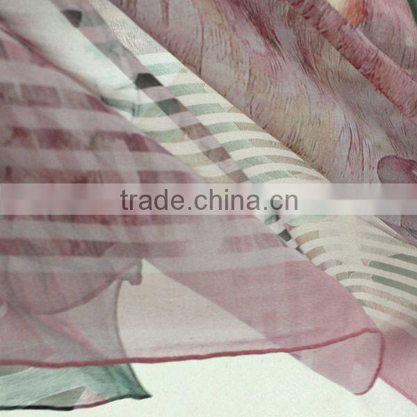 2014 fancy woman georgette scarf