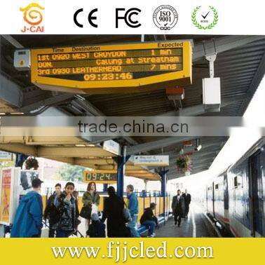 golden supplier dual color led sign board for outdoor advertising (P16)