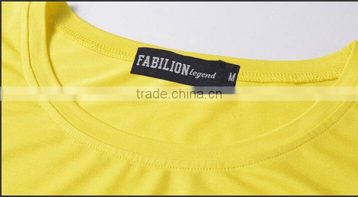 Women's new T-shirt 2015 summer 5 minutes of sleeve printing modal of sexy transparent t shirt for women