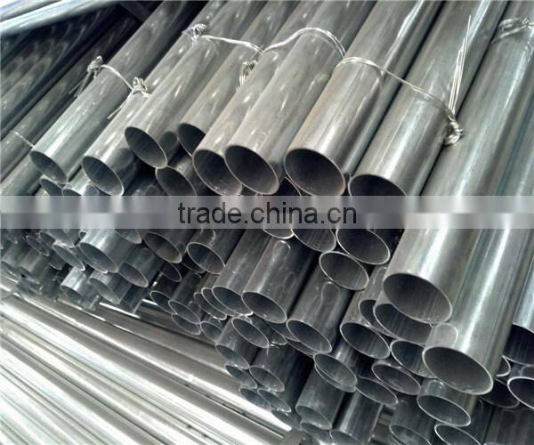 Good quality customized hot dipped emt galvanised steel tube