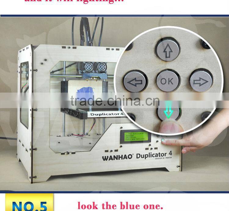 Wanhao Duplicator 3d printer big size factory Special offer