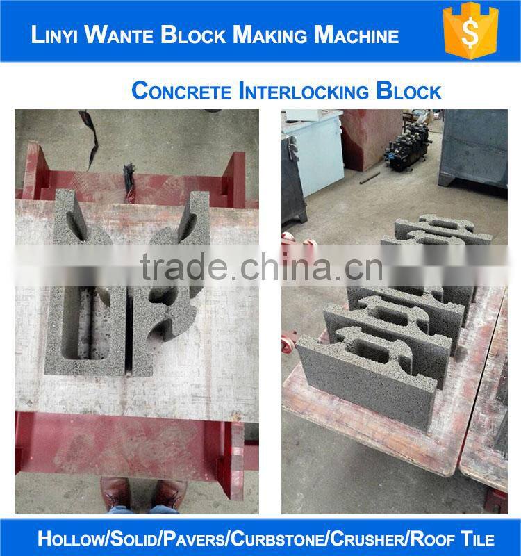 2015 Alibaba Block Making Machine Expert-- concrete interlocking paving block making machine price india