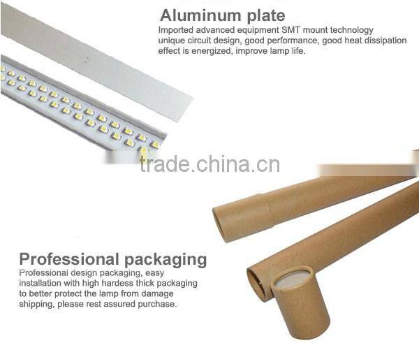 Top quality customized PFC >0.9 OEM &ODM service flicker free led red border tube light