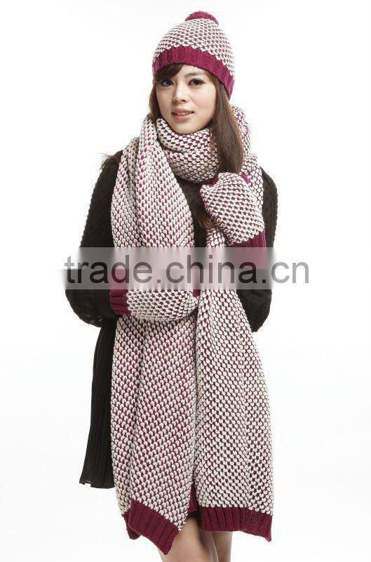 2013 famous trend acrylic fashion shiny scarf