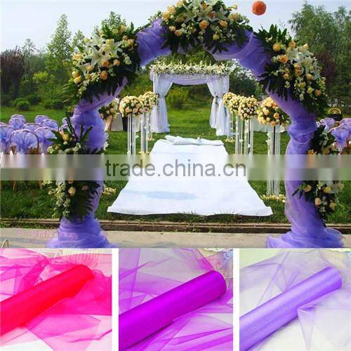 Colorful Organza Rolls For Party/Banquet/Wedding Decoration