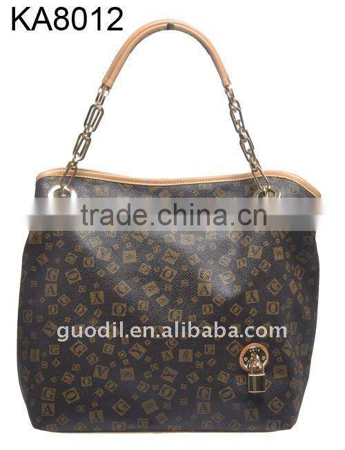 2012 the NEWEST and fashion lady PVC handbags in classical design