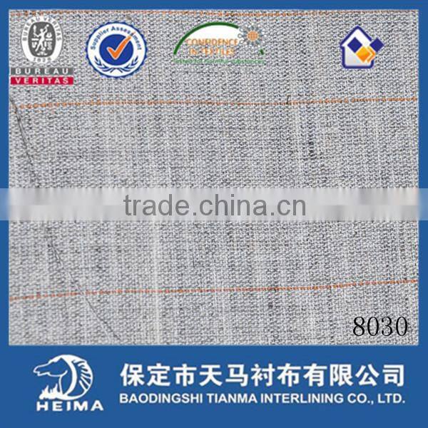 horse hair interlining/canvas interlining for tailoring materials