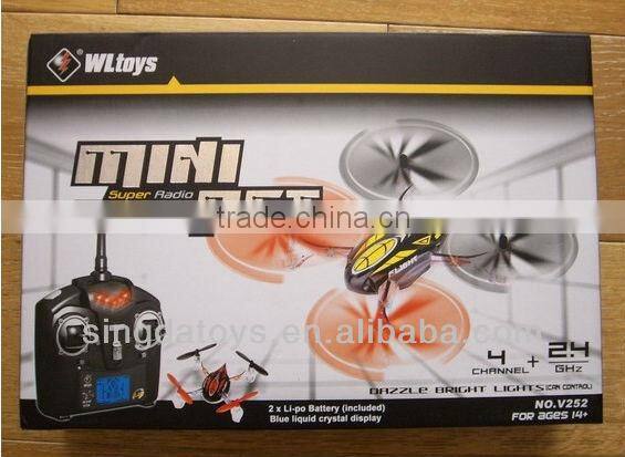 2.4G Mini 4 - Axis ufo rc wl v252 quadcopter