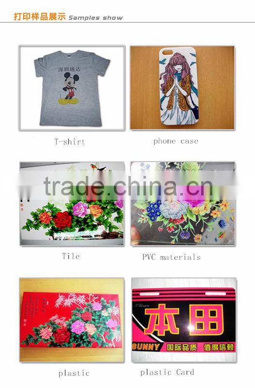 Eco solvent inkjet uv printer for any flat materials uncoating