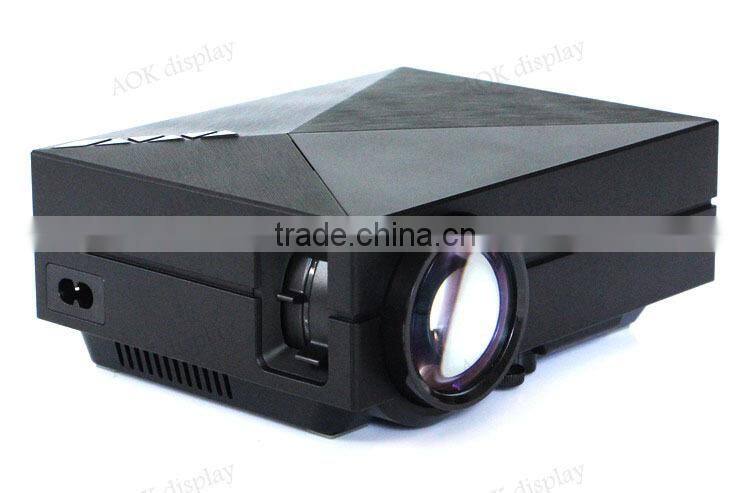 GM60 Projector Mini Pico portable proyector With HDMI Projector Support 1920*1080 Mini LCD 1080P 3D Home Theater Projector