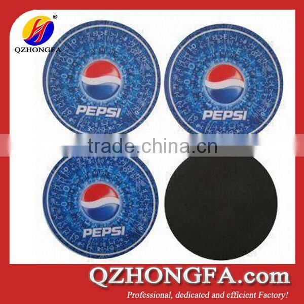 custom eva photo coaster mat, printed eva placemat