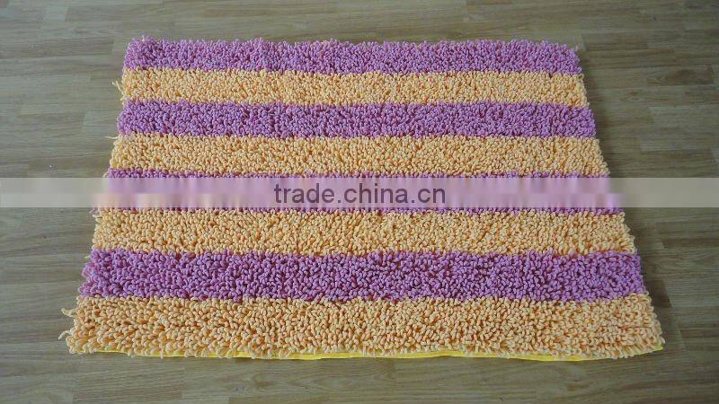 chenille mat for both bedroom and Bath room