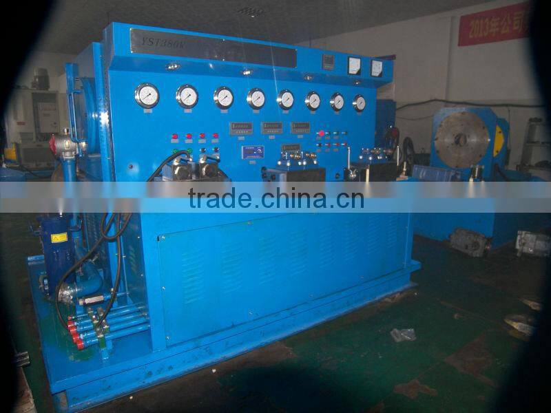 China special supplier for YST380 hydraulic test bench with diesel engine drive