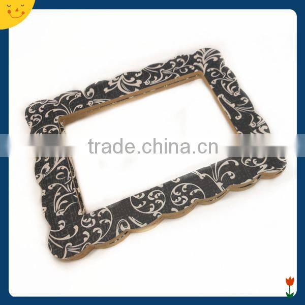 Rubber magnet frame promotional fridge magnet photo frame