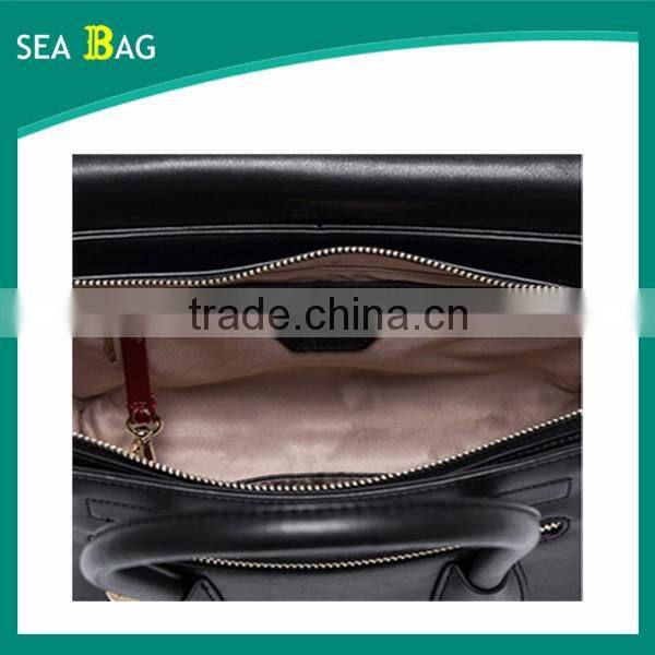 Best selling genuine leather material lady handbag handmade leather bag soft fresh