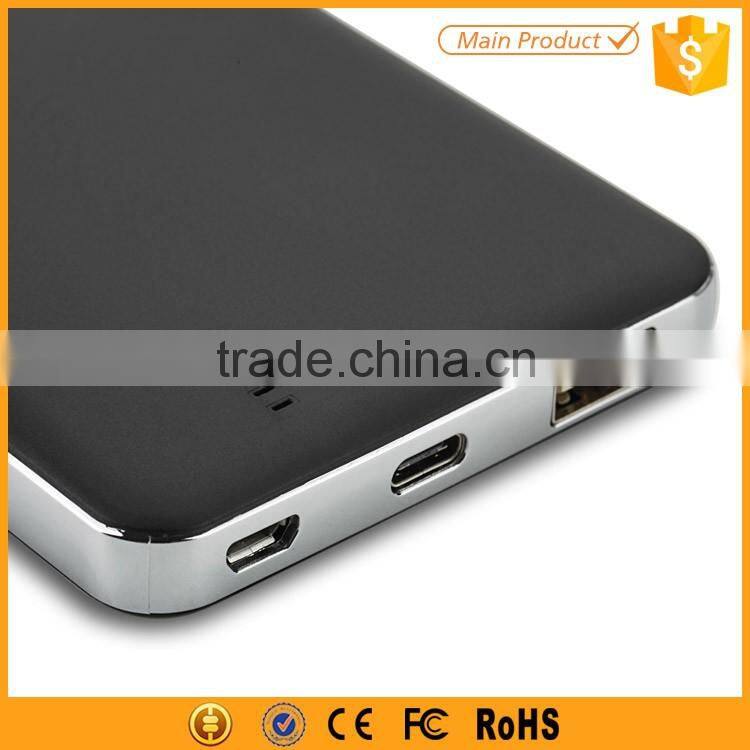 fast charging USB 3.1 type c power bank 8000mah for macbook charge
