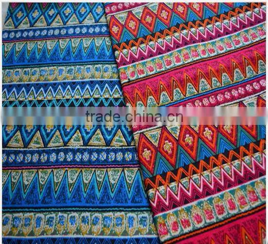 linen-cotton bohemia printed fabric