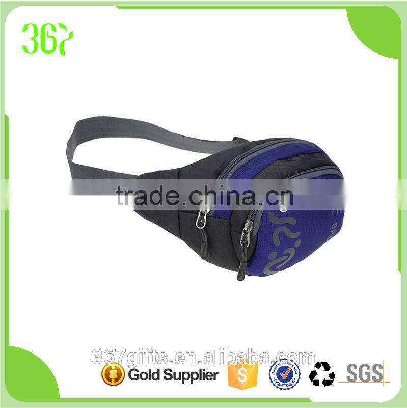 Outdoor Travel Sport Running Waist Bag with Two Pockets