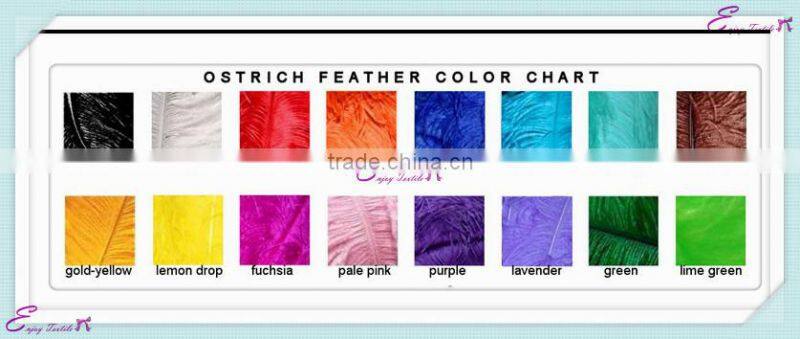 YHF#06 events decor ostrich feather for events wedding party decoration