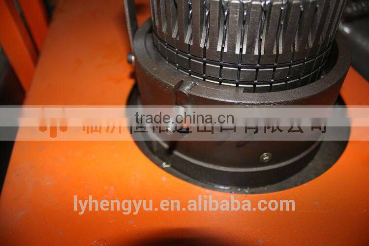 High output and low price double-needle mesh scourer making machine