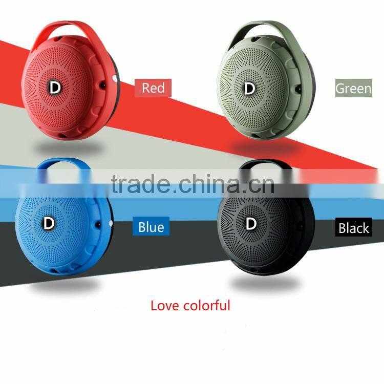 2016 new arrived wireless portable mini speaker with Handsfree Mic and FM Radio