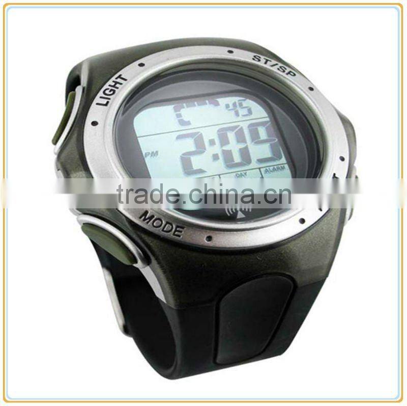 precise low cost stopwatch water resistant 7-language solar powered watch radio controlled