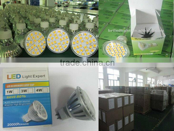 2015 new products 12v/220V 5W/7W SMD spotlight led light gu10 CE ROHS