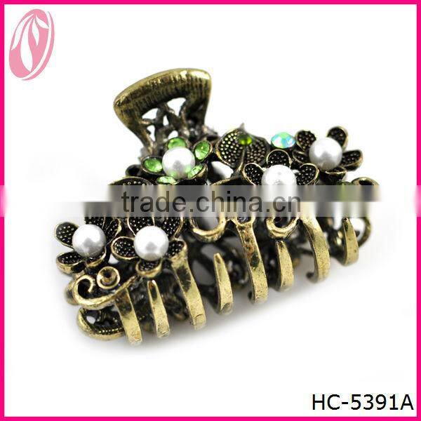 Jewelry Antique Metal Hair Claw Clip For Adult