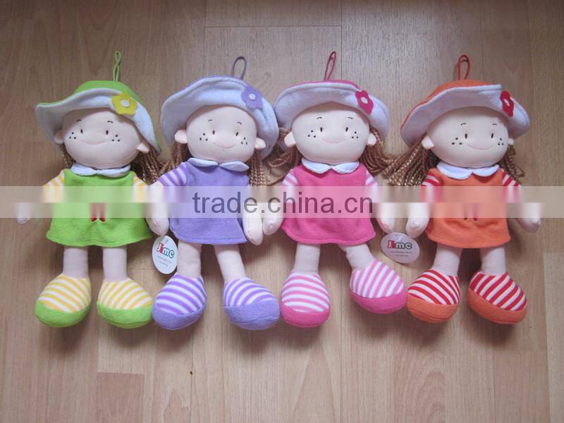 35cm Custom Stuffed Rag Doll for Girl