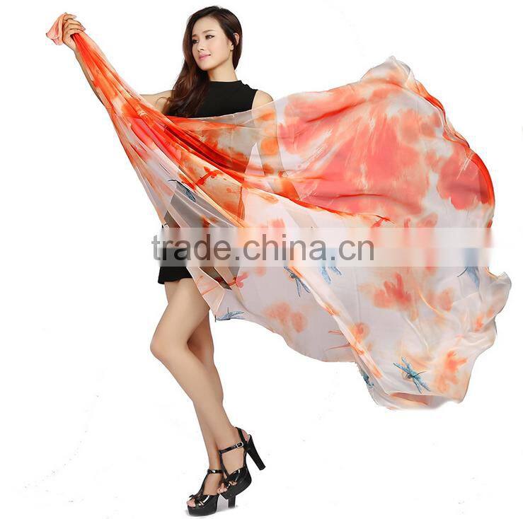 Fashion Women Lady Chiffon Soft Scarves Long Wraps Shawl Beach Scarf New Style