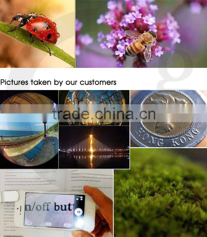 Magnetic 3in1 Fisheye Lens+Wide Angle+Micro Lens Photo Kit for iPhone