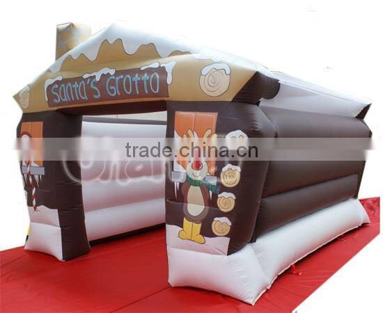 Deluxe commercial Christmas inflatable, Christmas bounce house