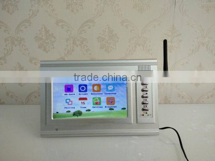 WiFi video door phone supports two way intercom and remotely unlock door wireless wifi video door phone