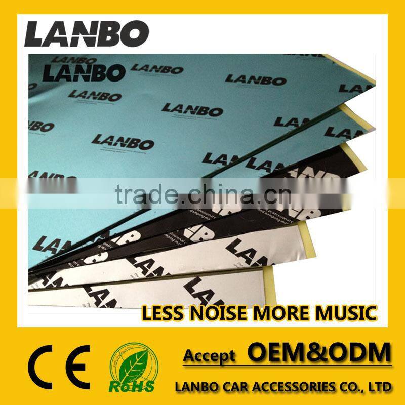 Top 10 LOGO Print Aluminum Pure Butyl Self-Adhesive Sound Deadening Material Auto Sound Dampener
