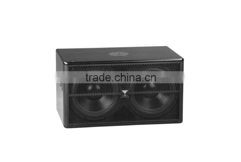professional mini subwoofer dual 12inch foam edge 1600W PR-212S